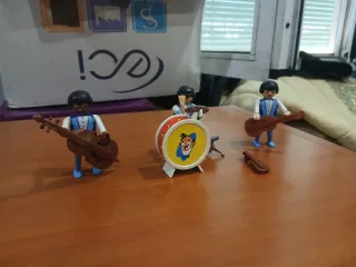 Playmobil Músicos Circo Vintage Todo 9€