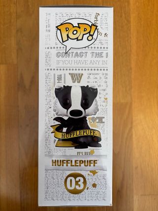 Funko Pop! 03 Hufflepuff Cover Harry Potter