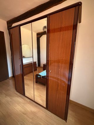 Conjunto Muebles Dormitorio Madera Maciza