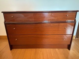 Conjunto Muebles Dormitorio Madera Maciza