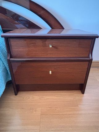 Conjunto Muebles Dormitorio Madera Maciza