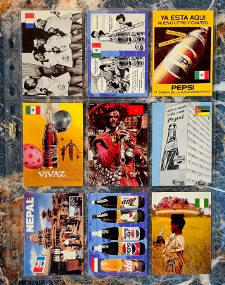 CARDS PEPSI ANNO 2000 (63 Carte) Prodotte in Canada