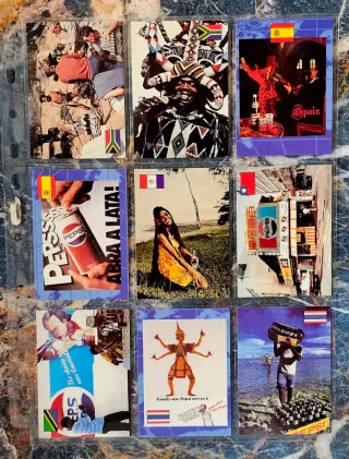 CARDS PEPSI ANNO 2000 (63 Carte) Prodotte in Canada