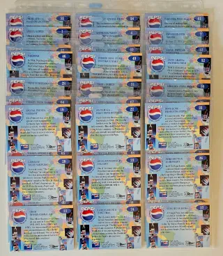 CARDS PEPSI ANNO 2000 (63 Carte) Prodotte in Canada