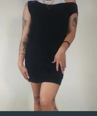 Vestido Y2k Negro