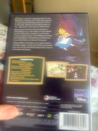 DVD Alicia en el País de las Maravillas Edición Es