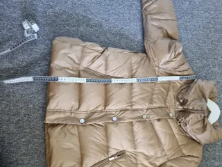 Anorak Purificación García Talla S Beige/Oro