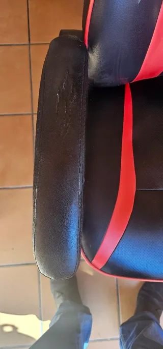 Silla Gaming Drift Negra y Roja