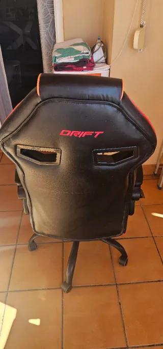 Silla Gaming Drift Negra y Roja
