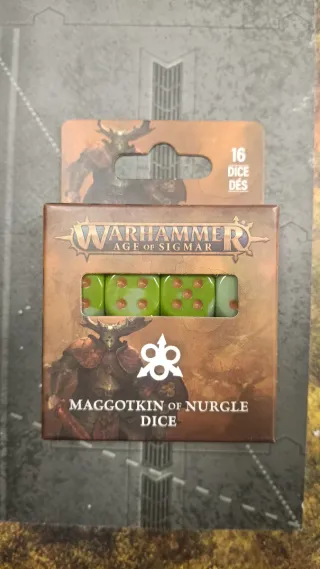 Dados Maggotkin of Nurgle Warhammer Age of Sigmar