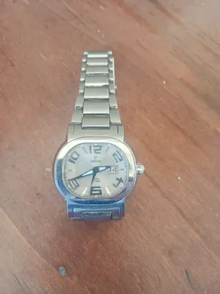 Reloj Festina Plata y Blanco