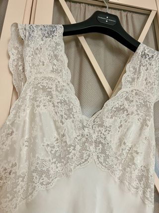 IMPRESIONANTE VESTIDO LARGO VINTAGE