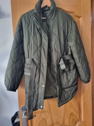 Chaqueta acolchada Purificación García verde