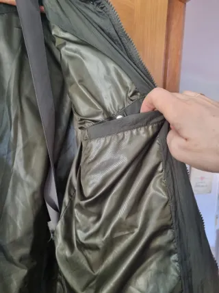 Chaqueta acolchada Purificación García verde