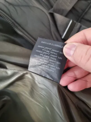 Chaqueta acolchada Purificación García verde