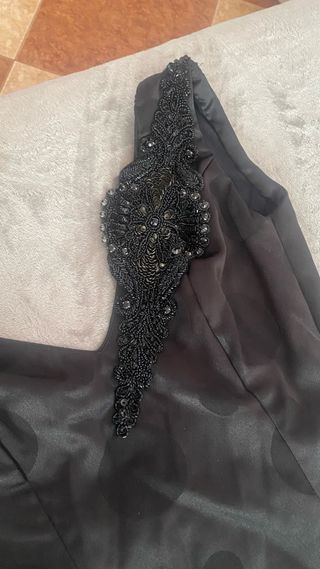 Vestido Flamenco Negro y Amarillo