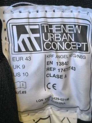 Patines Angel KRF Negros 43.