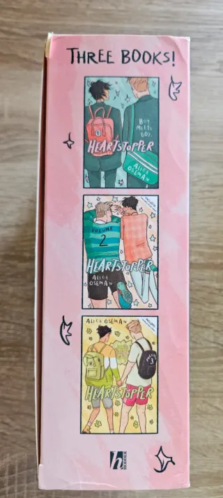 Volumes 1-5 Heartstopper (3 in box set)