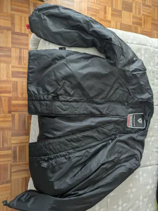 Chaqueta Moto Revit Gore-Tex Negra y Amarilla.
