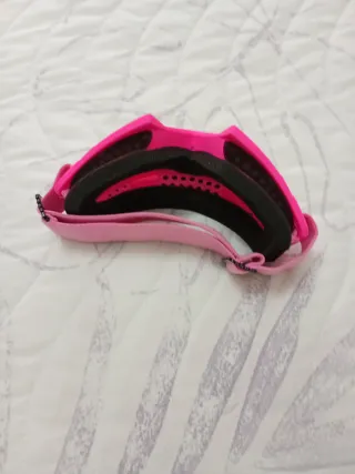 Gafas de esquí rosas sin estrenar