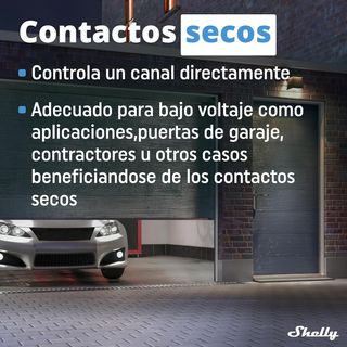 Shelly Plus 1, Relé Interruptor Inteligente Wi-Fi