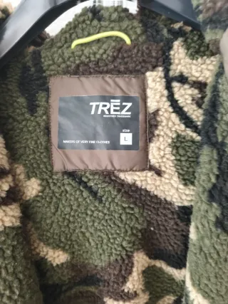 Abrigo Trez Verde Oliva con Capucha