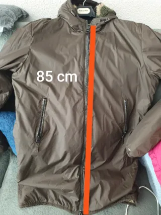 Abrigo Trez Verde Oliva con Capucha