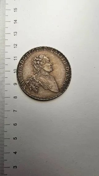 Moneda Antigua Xaverius D.G. Reg. Pr. Pol & Lith