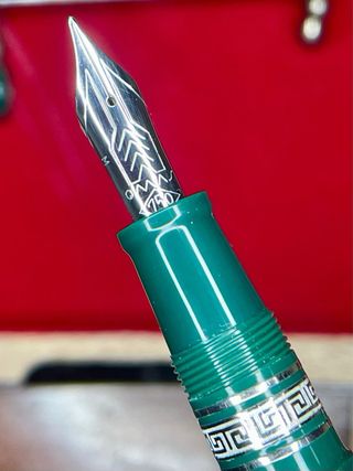 Trio di penne stilografiche Omas Facetadas