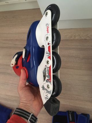 Patines en línea niño/a Talla 28-30 + Protecciones