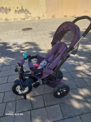 Triciclo evolutivo morado 1-5 años