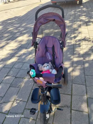 Triciclo evolutivo morado 1-5 años