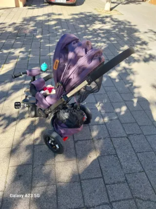 Triciclo evolutivo morado 1-5 años