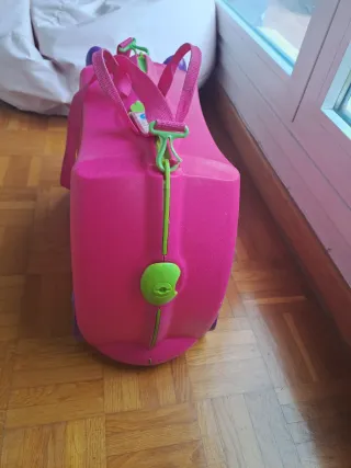 Maleta Infantil Trunki Rosa y Morada