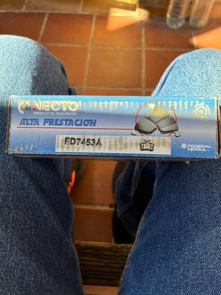 Pastillas de freno Necto Peugeot/Citroen nuevas