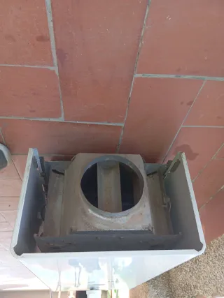 Calentador de agua a gas Edesa blanco