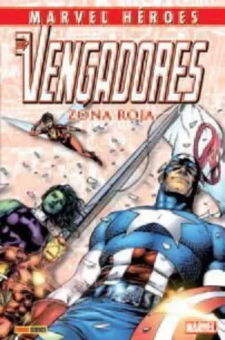 Vengadores zona roja marvel héroes comic