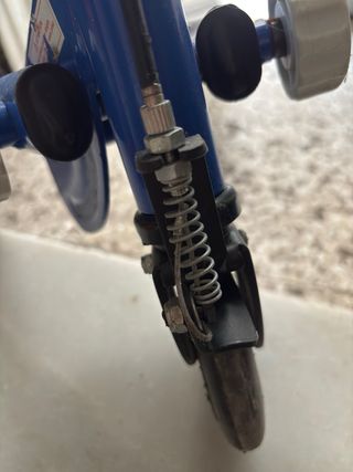 Patinete Doble Plataforma Trywil Azul