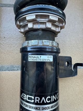 Suspensión BC Racing Megane 3 RS