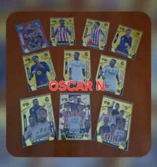 Lote Balones de Oro Adrenalyn 2025-2026