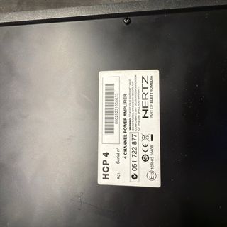 Amplificatore Auto Hertz HCP4