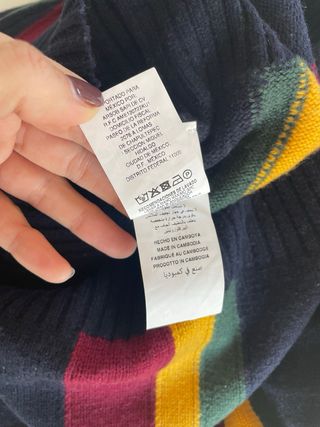 Jersey lana El Ganso rayas multicolor