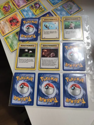 Lotto carte Pokémon Set Fossil 39 carte