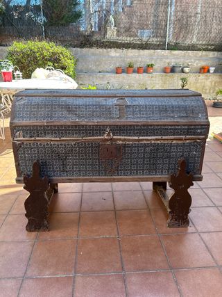 Baúl Antiguo Siglo XIX-XX