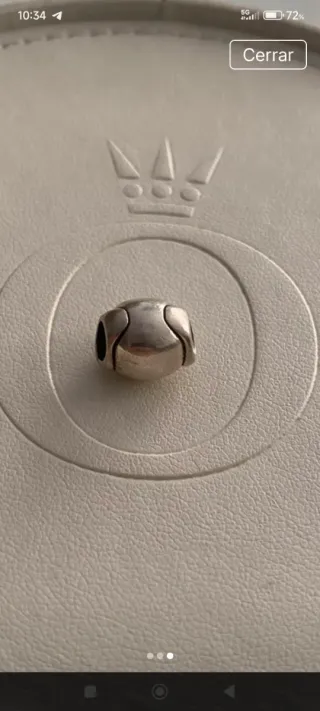 Pandora Charm Perro Plata