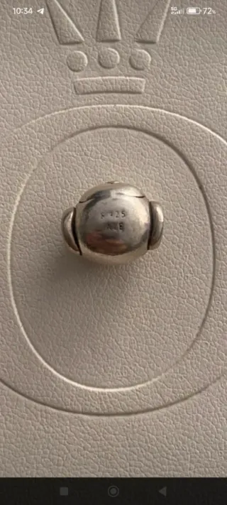 Pandora Charm Perro Plata