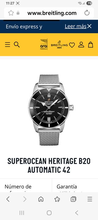 Breitling Superocean Heritage 42mm