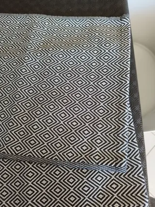 Tovagliette colazione rombi bianchi e neri