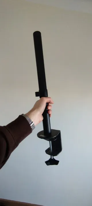 Soporte doble monitor mesa