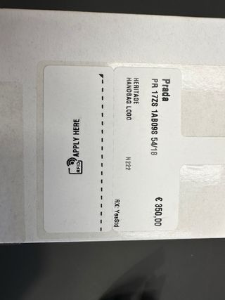 Occhiali da sole Prada donna neri